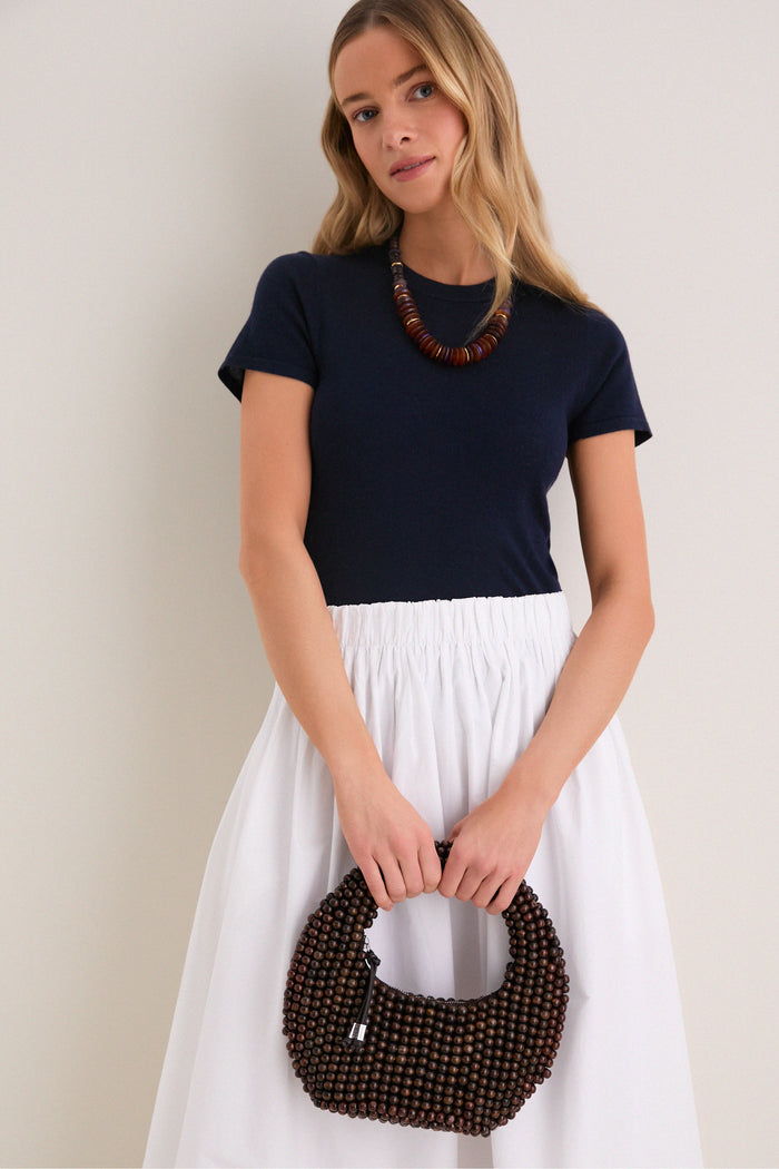 Wood Beads Reef Bag