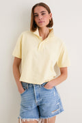 Yellow Pique Holmes Boyfriend Polo