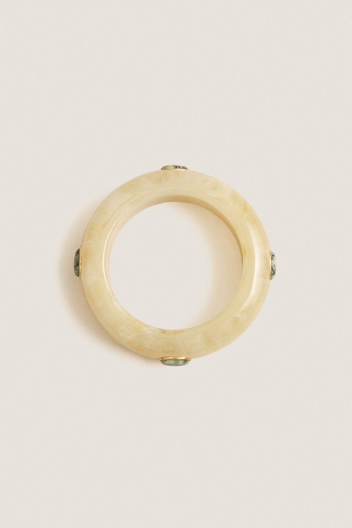 Yellow Turquoise Noa Stone Cuff
