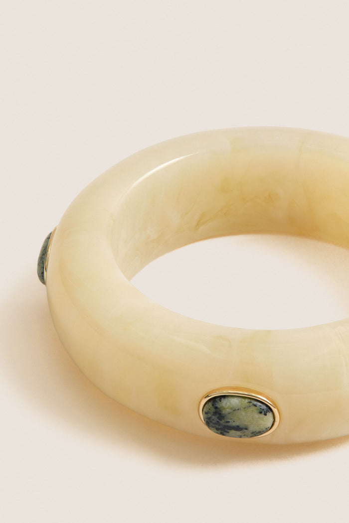 Yellow Turquoise Noa Stone Cuff