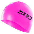 ZONE3 Silicone Swim Cap  Pink